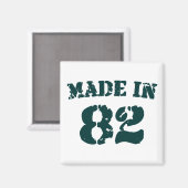Made in 1982 magnet (Vorderseite/Rückseite)