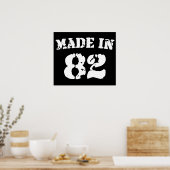 Made in 1982 poster (Küche)