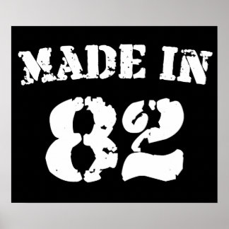 Made in 1982 poster