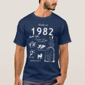 Made in 1982 TShirt (Vorderseite)