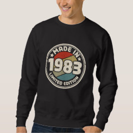 Made in 1983 42 th Limited Edition Vintag Sweatshirt