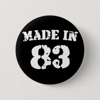 Made in 1983 button