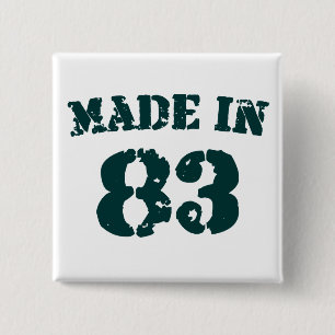 Made in 1983 button