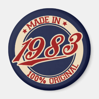 Made in 1983 magnet