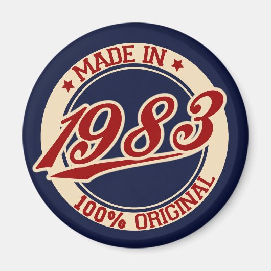 Made in 1983 magnet (Vorne)