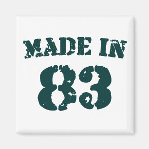 Made in 1983 magnet