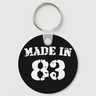 Made in 1983 schlüsselanhänger