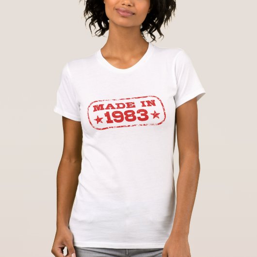 Made in 1983 T-Shirt (Vorderseite)