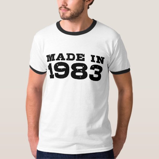 Made in 1983 T-Shirt (Vorderseite)