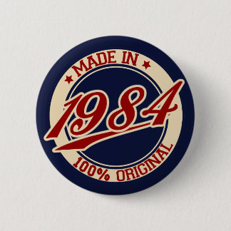 Made in 1984 button