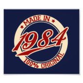 Made in 1984 fotodruck (Vorne)