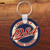 Made in 1984 schlüsselanhänger (Vorderseite)