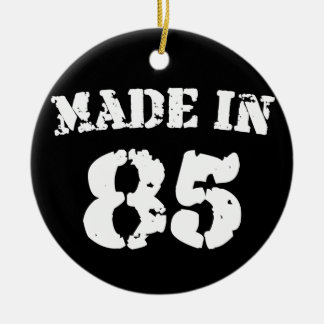 Made in 1985 keramikornament