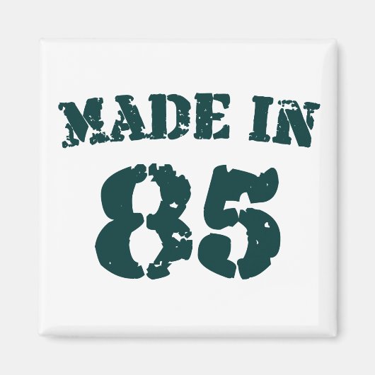 Made in 1985 magnet (Vorne)