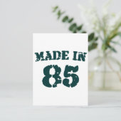 Made in 1985 postkarte (Stehend Vorderseite)