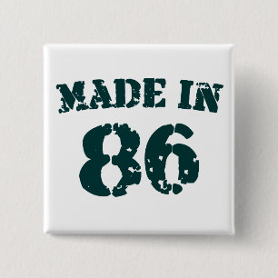 Made in 1986 button
