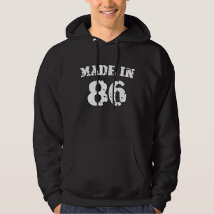 Made in 1986 hoodie