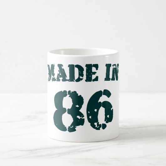 Made in 1986 kaffeetasse (Mittel)