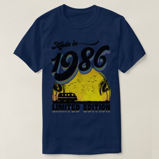 Made in 1986 Limited Edition T-Shirt (Design vorne)