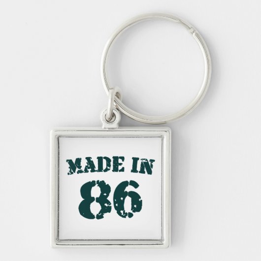 Made in 1986 schlüsselanhänger (Vorne)