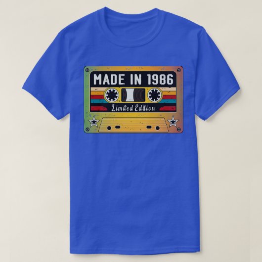 Made in 1986 T-Shirt (Design vorne)