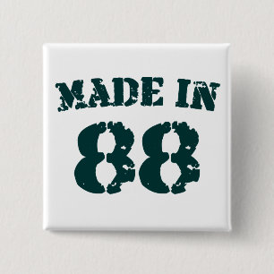 Made in 1988 button