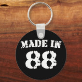 Made in 1988 schlüsselanhänger (Vorderseite)