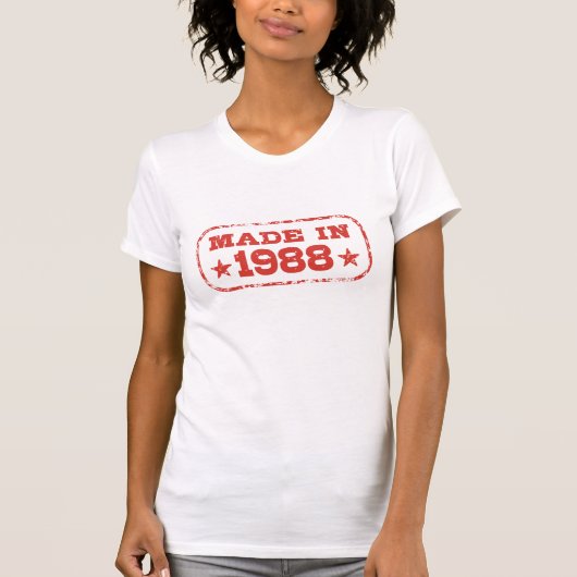 Made in 1988 T-Shirt (Vorderseite)