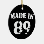 Made in 1989 keramik ornament (Rechts)