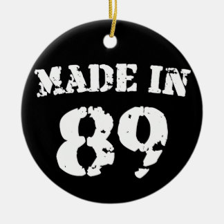 Made in 1989 keramik ornament