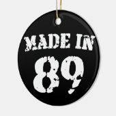 Made in 1989 keramik ornament (Links)