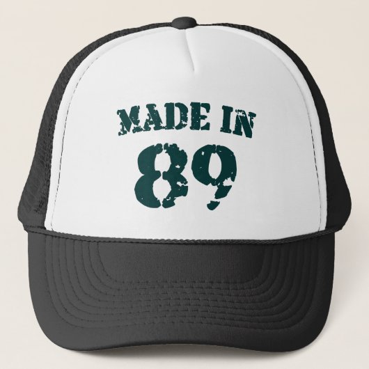 Made in 1989 truckerkappe (Vorderseite)