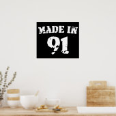 Made in 1991 poster (Küche)