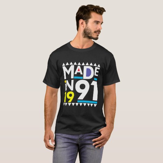 Made in 1991 T-Shirt (Vorne ganz)