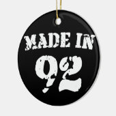 Made in 1992 keramikornament (Links)
