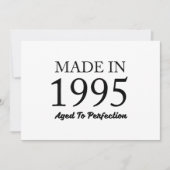 Made in 1995 karte (Vorderseite)