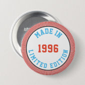 Made in 1996 button (Vorne & Hinten)