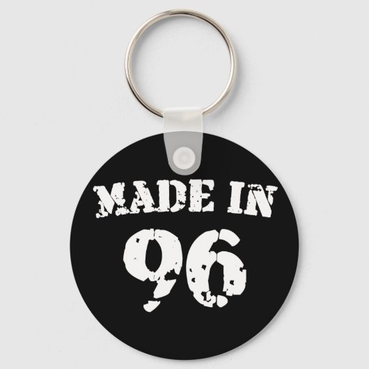Made in 1996 schlüsselanhänger (Vorderseite)