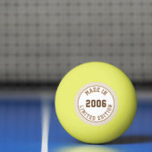 Made in 2006 tischtennisball (Netto)
