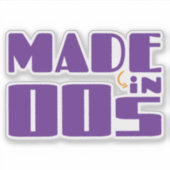 Made in 200 aufkleber (Vorderseite)