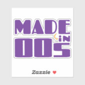 Made in 200 aufkleber (Blatt)