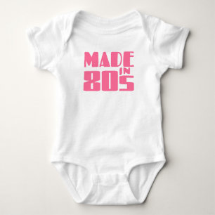Made in 80er baby strampler