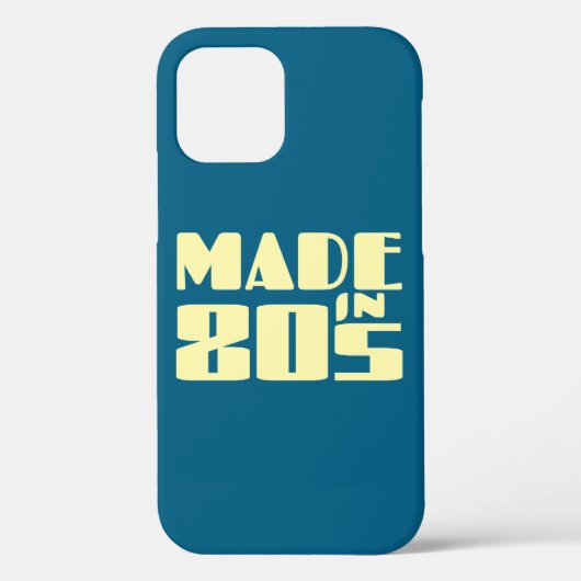 Made in 80er Case-Mate iPhone hülle (Rückseite)