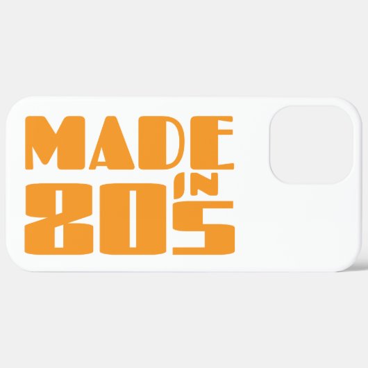 Made in 80er Case-Mate iPhone hülle (Hinten (horizontal))