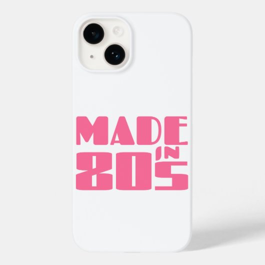 Made in 80er Case-Mate iPhone hülle (Rückseite)