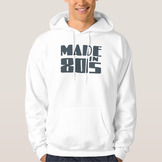 Made in 80er hoodie (Vorderseite)