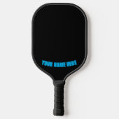 Made in 80er Neon Pickleball Paddle (Rückseite)