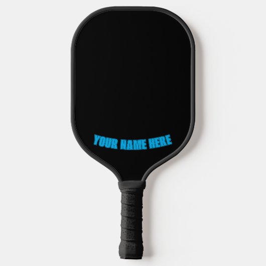 Made in 80er Neon Pickleball Paddle (Rückseite)