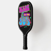 Made in 80er Neon Pickleball Paddle (Links)