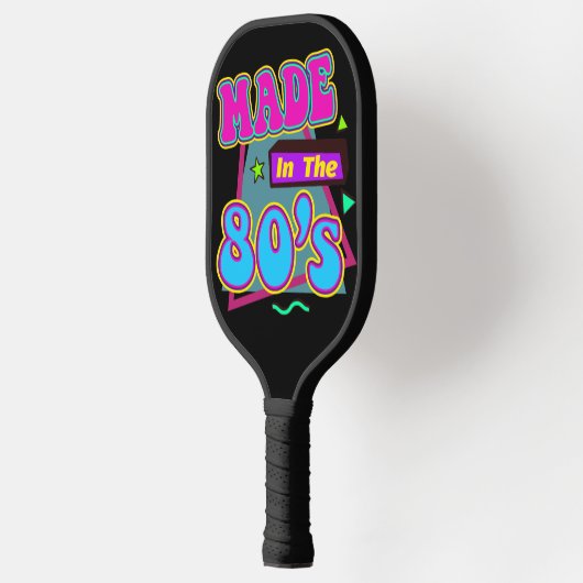 Made in 80er Neon Pickleball Paddle (Links)